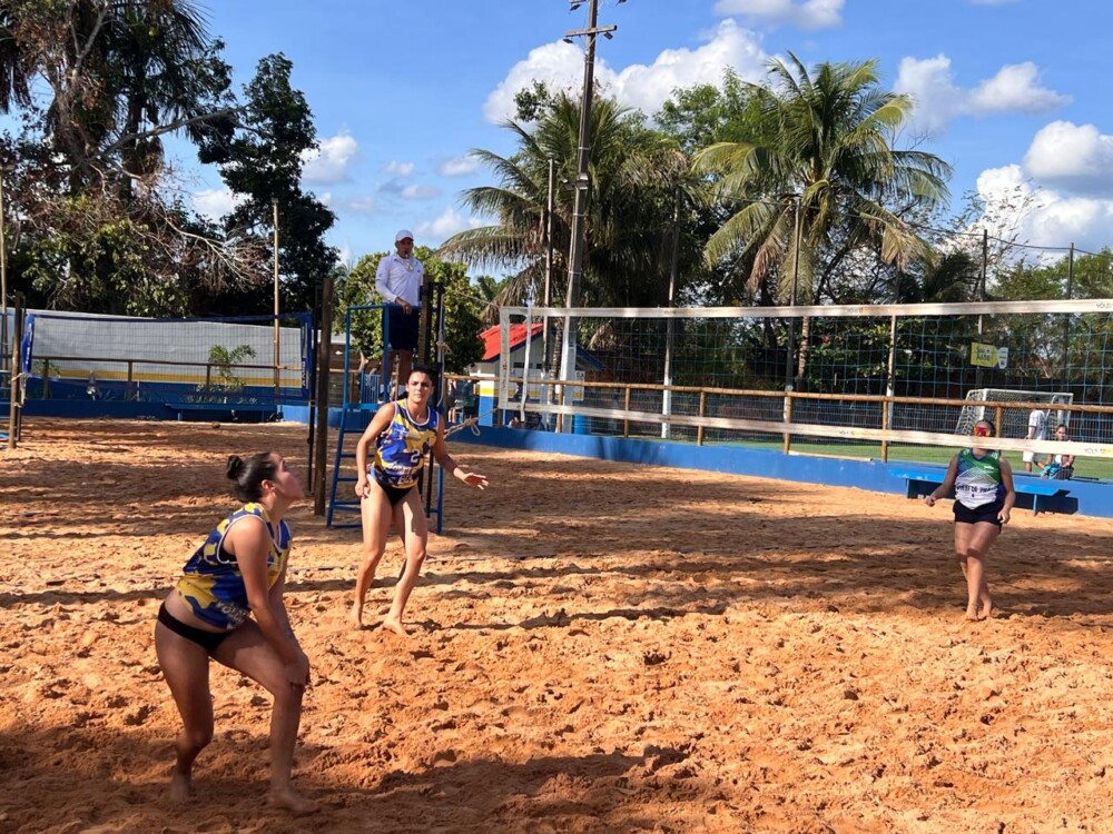 Vôlei de Praia encerra fim de semana com disputas acirradas nos Jogos Intermunicipais de Rondônia em Ji-paraná