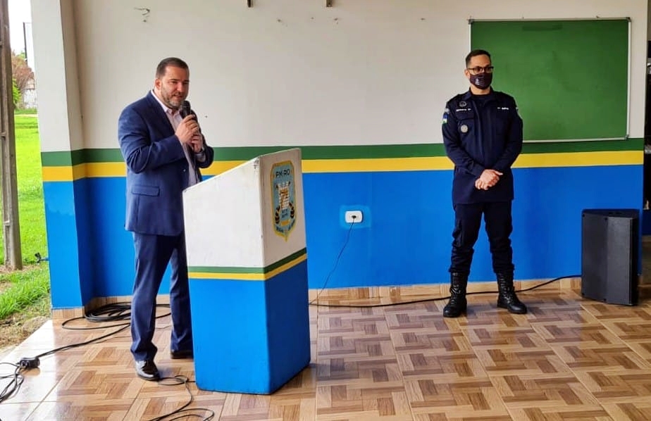 Material bélico adquirido com emenda do presidente Alex Redano é entregue ao 7º BPM, em Ariquemes