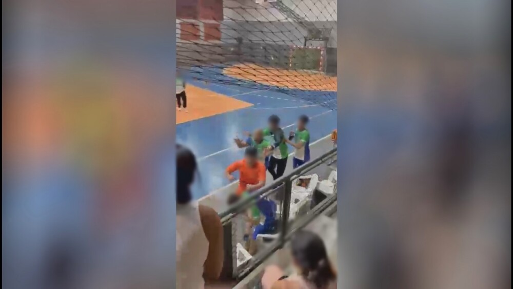 Confusão generalizada encerra partida de handebol nos Jogos Abertos em Cacoal