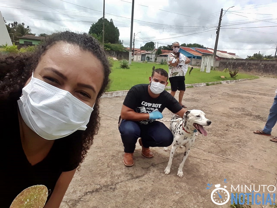 Zoonose vacina quase 2,4 mil, animais em Presidente Médici,RO