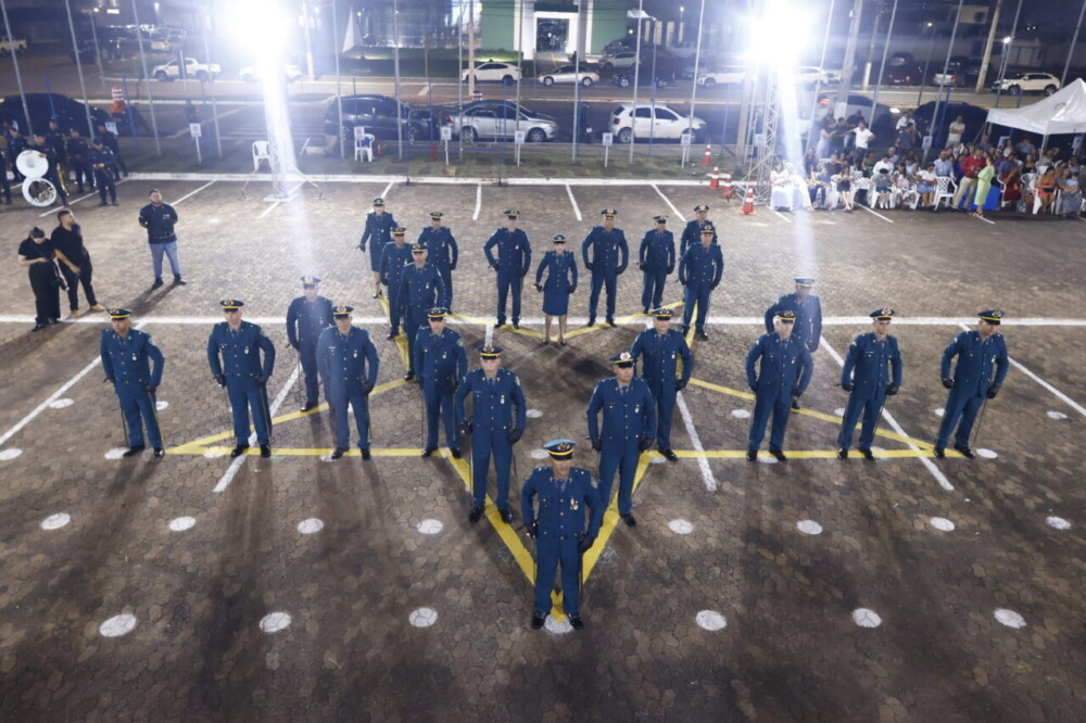 Com investimento de R$ 2,9 milhões, Governo de Rondônia forma 24 novos oficiais e reforça liderança da Polícia Militar