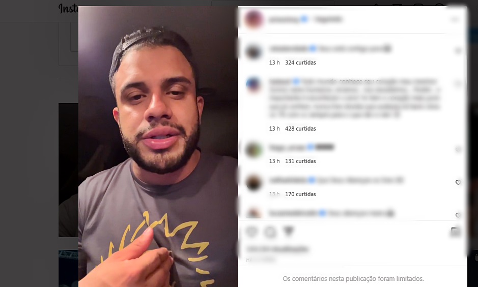 'Acabei me excedendo', diz Ávine Vinny sobre briga com ex-mulher