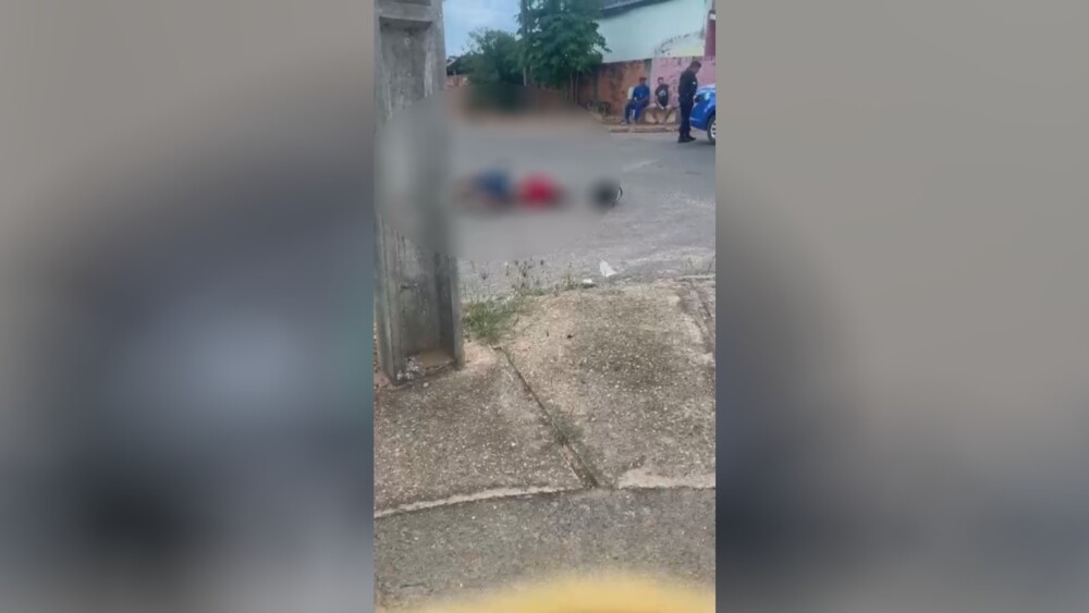 Motociclista grava o próprio acidente em Presidente Médici