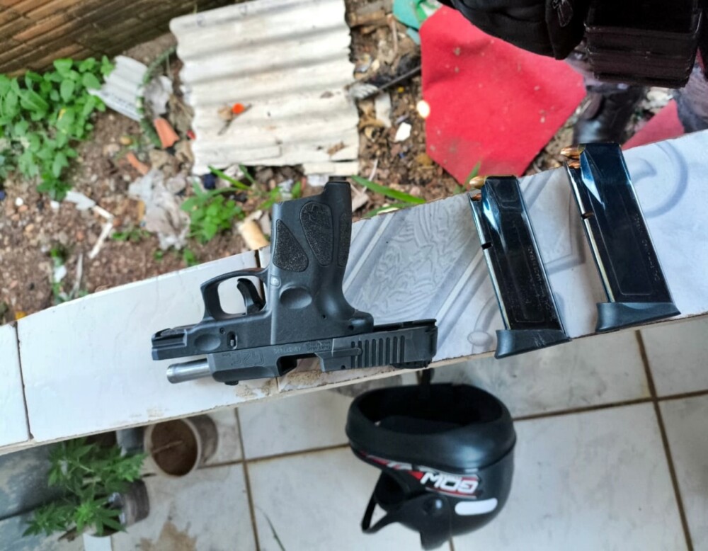 Homens do 4º BPM prendem foragido do PCC com arma de fogo em Cacoal