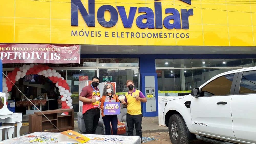 Rosangela Garcia Alves foi a ganhadora dos R$ 1 mil, da Massa FM Jaru