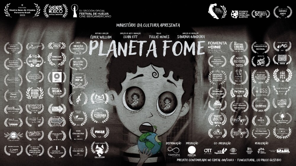 CINEMA AMAZÔNICO: Animação rondoniense “Planeta Fome” ultrapassa 60 seleções em festivais e pode ser assistida online