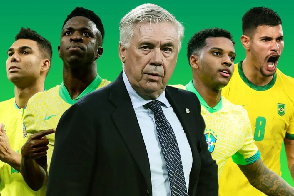 Ancelotti convoca Seleção para últimos jogos em 2025, nesta segunda