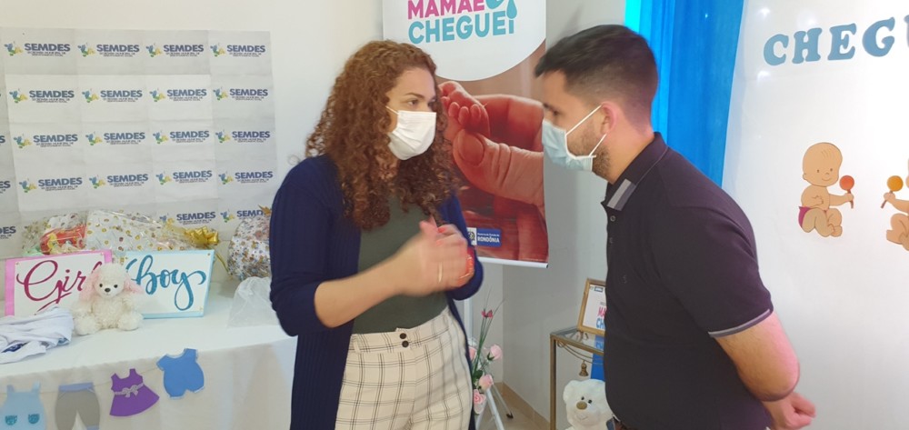 (Áudio) Prefeito João Gonçalves Junior recebe Luana Rocha da SEAS e elogia o trabalho do atual Governo do Estado