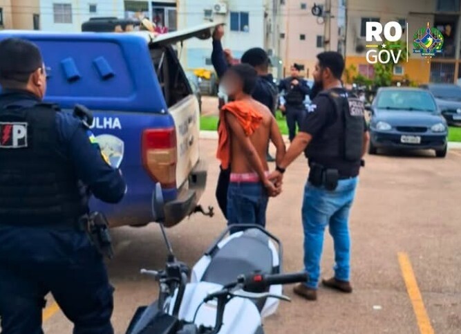 Dois homens são presos suspeitos de roubos na capital de RO