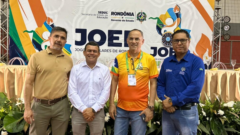 Amarilson Carvalho prestigia abertura dos Jogos Escolares de Rondônia