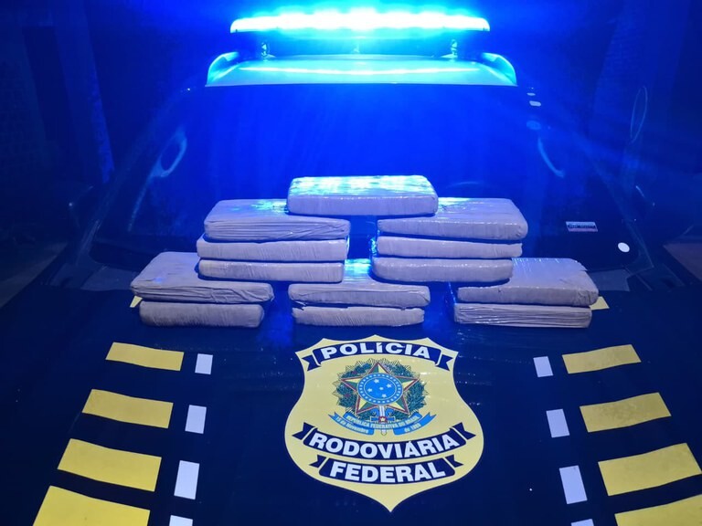 PRF em Rondônia apreende quase 14 kg de skunk