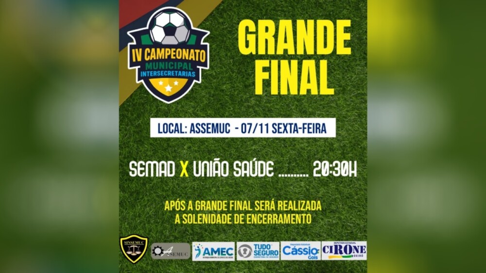 Cacoal se prepara para a grande final do IV Campeonato Intersecretarias