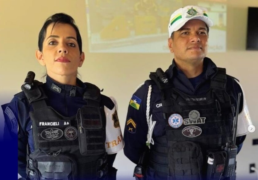 Polícia Militar realiza palestra sobre segurança no trânsito em Cacoal