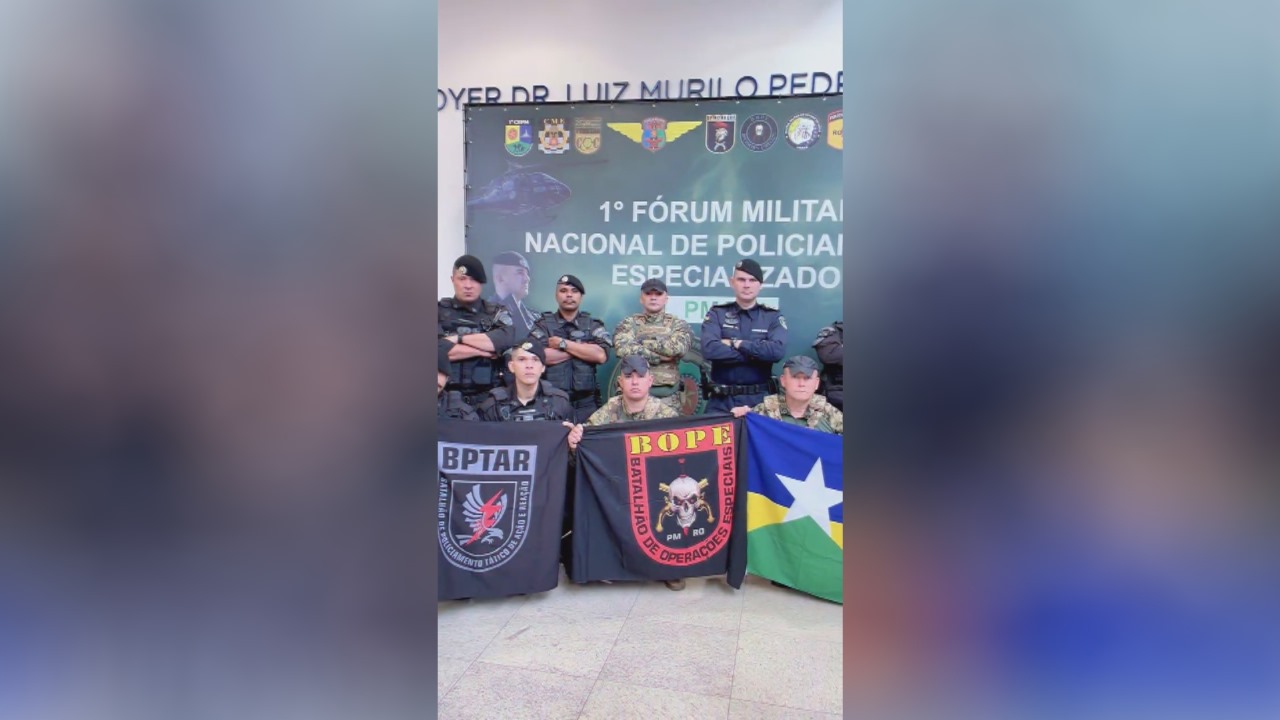 PM/RO participa do 1º Fórum Militar Nacional de Policiamento Especializado em Goiânia