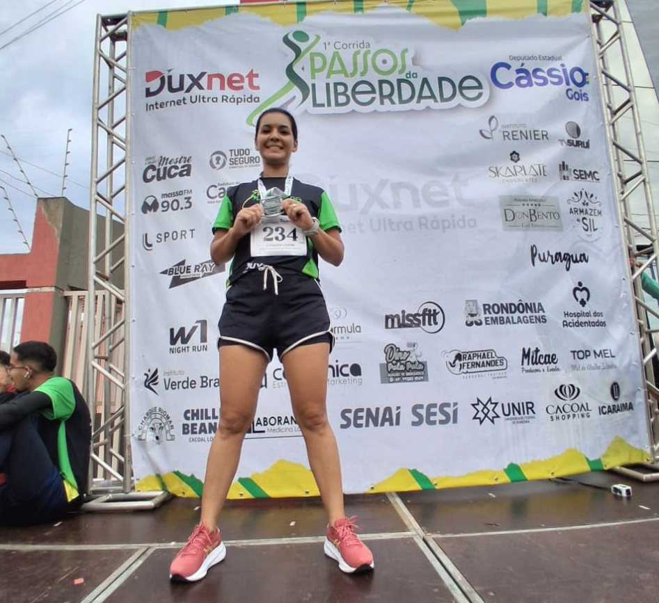 Corrida Passos da Liberda reúne mais de 500 atletas e consolida evento como referência esportiva em Cacoal