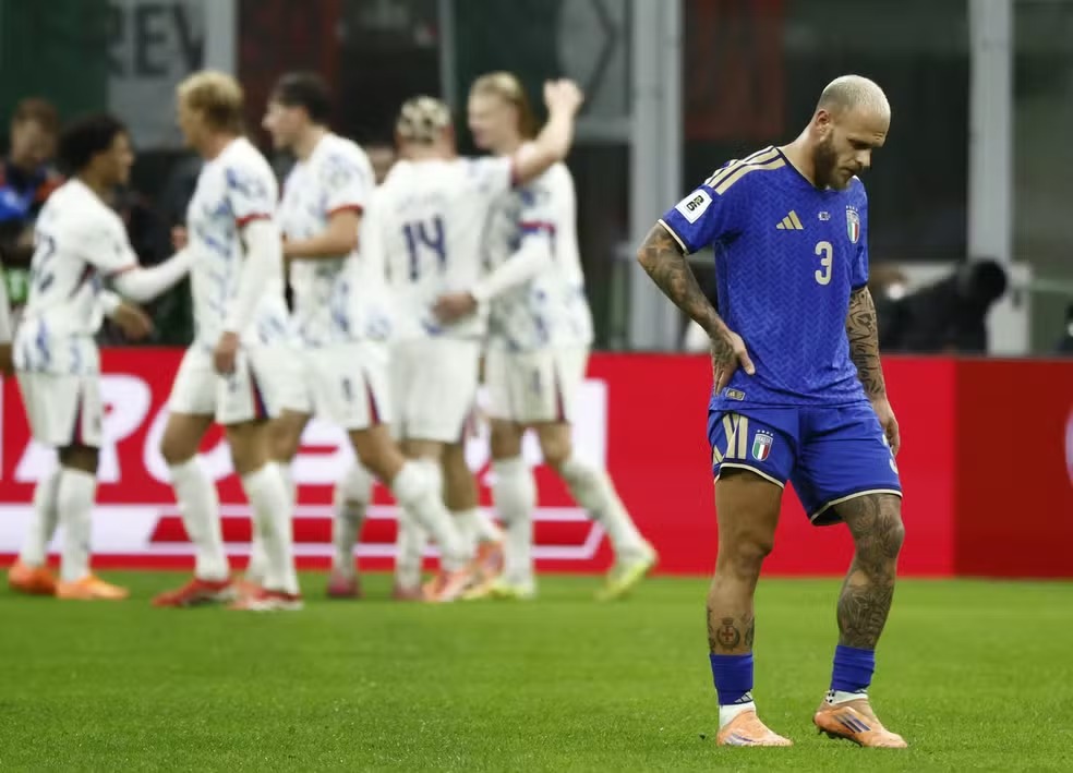 Imprensa da Itália critica novo fracasso nas eliminatórias: "Verdadeira humilhação"