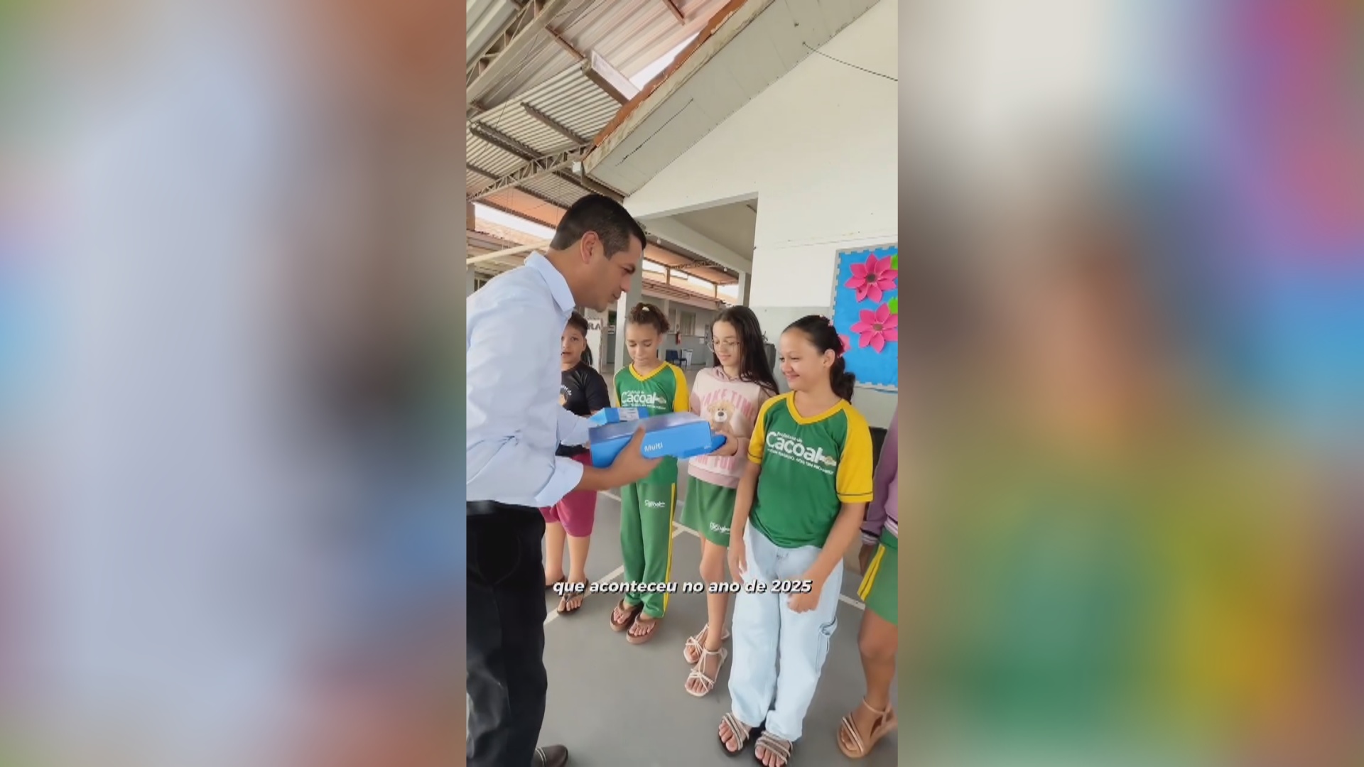 Entrega de tablets e outros investimentos na educação em cacoalense são destaque da semana