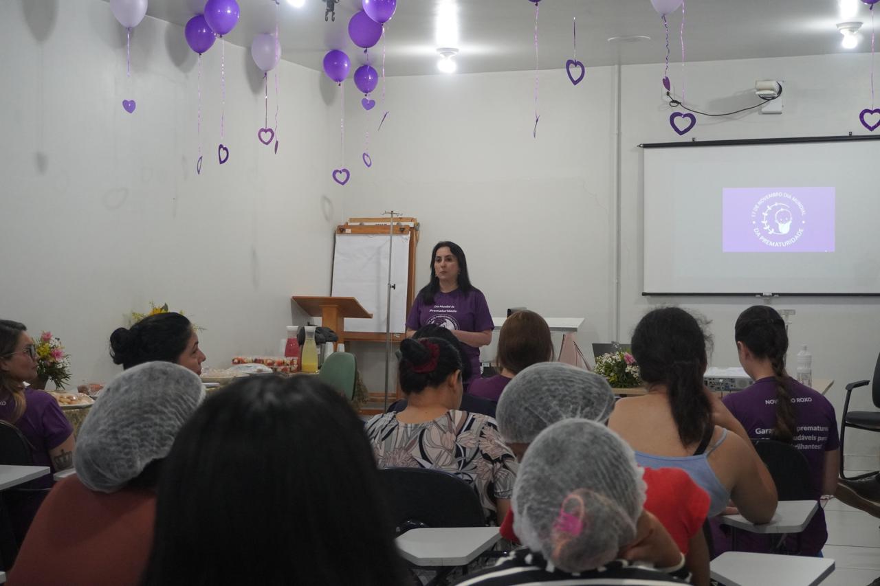 Palestras, caminhada e aprendizado marcam programação do mês de conscientização sobre prematuridade