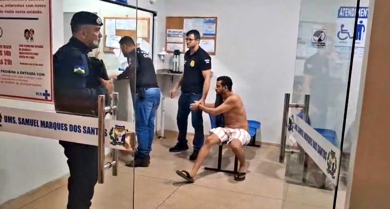 Foragido considerado de alta periculosidade é preso após tentativa de fuga em Mirante da Serra