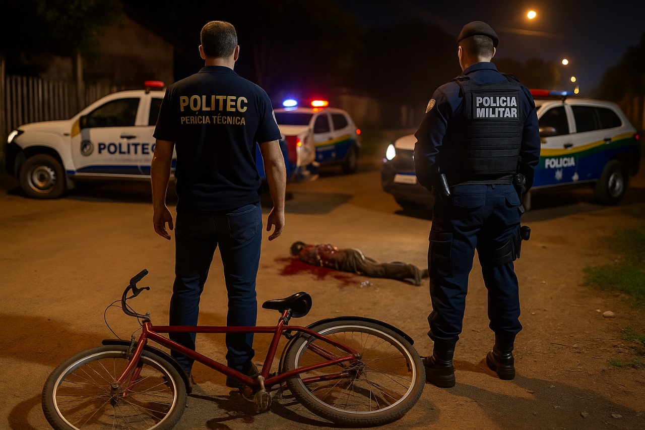 Homem é baleado enquanto seguia de bicicleta no bairro Valparaíso, em Ji-Paraná