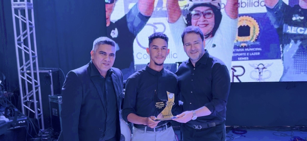 Alex Redano recebe Medalha Mérito do Ciclismo e reafirma compromisso com o esporte em Ariquemes