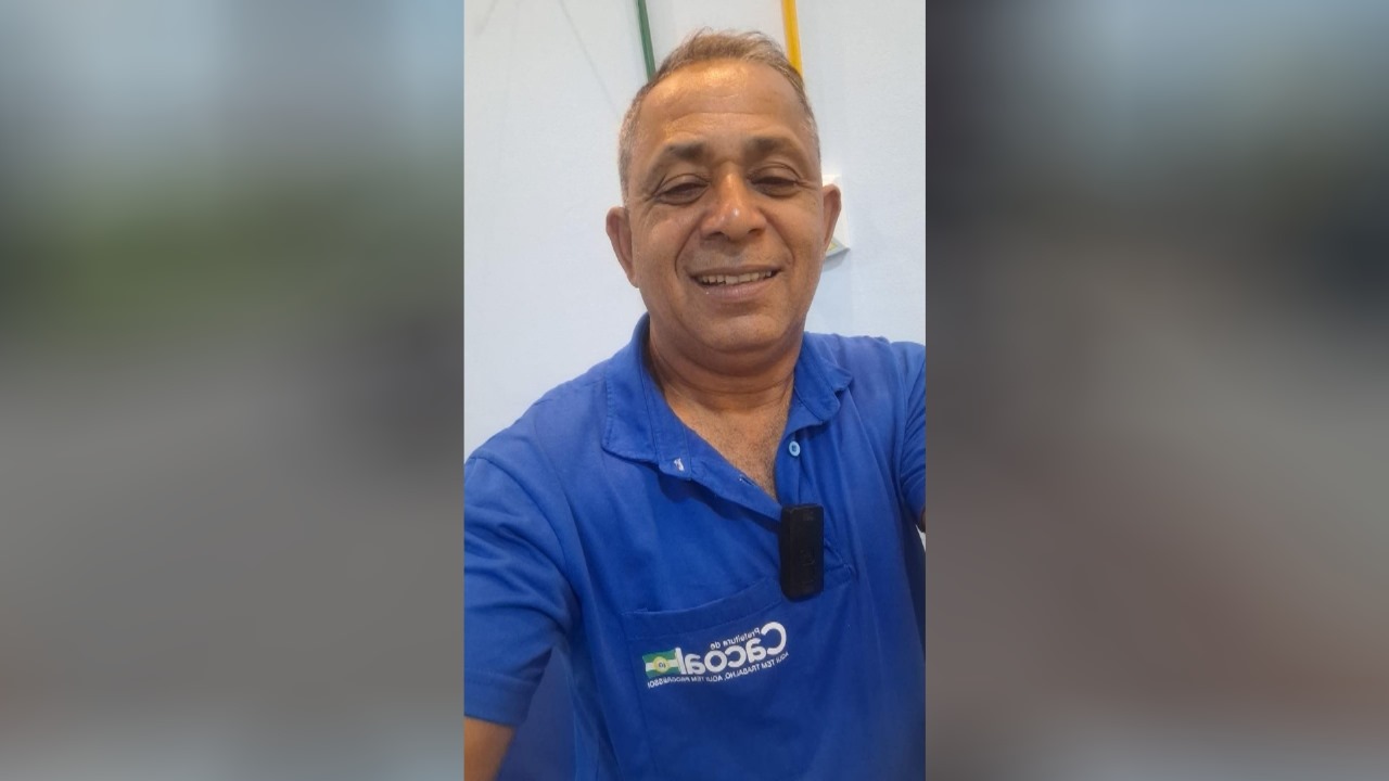 Servidor da Defesa Civil de Cacoal de 52 anos, morre em acidente na madrugada de sábado