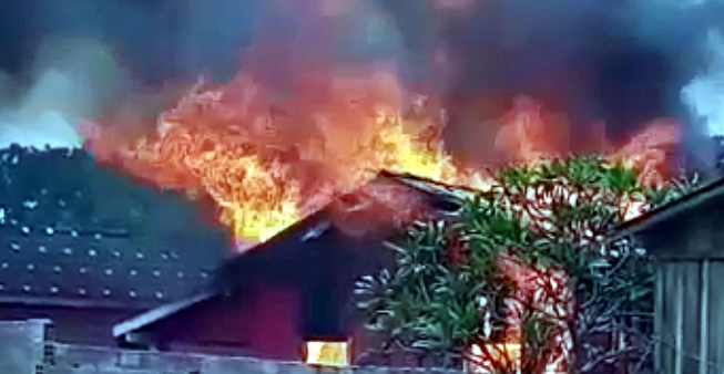 Registro em botija de gás pode ter sido preponderante para incêndio que consumiu casa, em Tarilândia