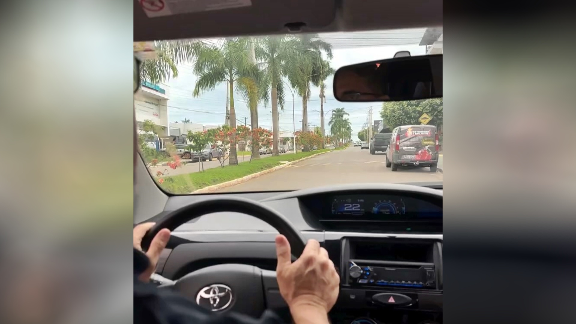 Vereador, que é da Politec, mostra que é possível trafegar com segurança em Cacoal