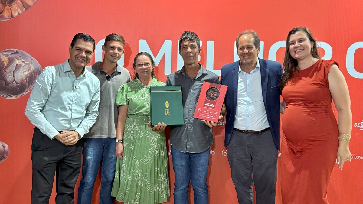 Rondônia no topo do Brasil: Cássio Gois celebra prêmio nacional do cacau e reforça apoio ao setor