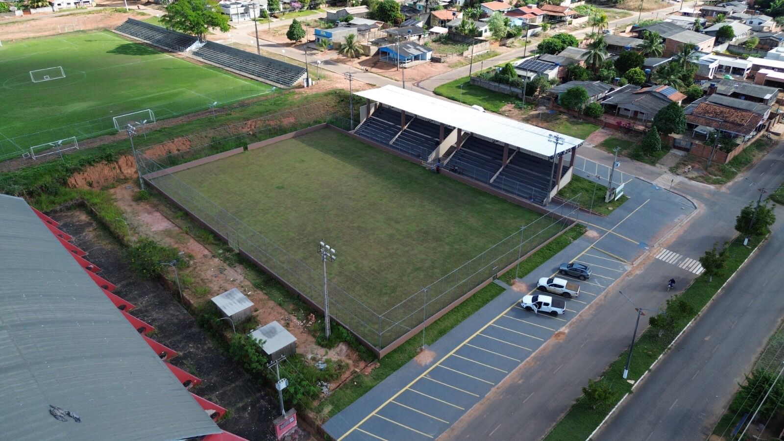 Nova Brasilândia ganha complexo esportivo revitalizado com apoio de Cirone