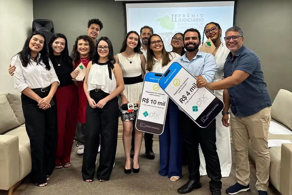 G1 e Rede Amazônica vencem Prêmio Judiciário Rondoniense de Comunicação 2025