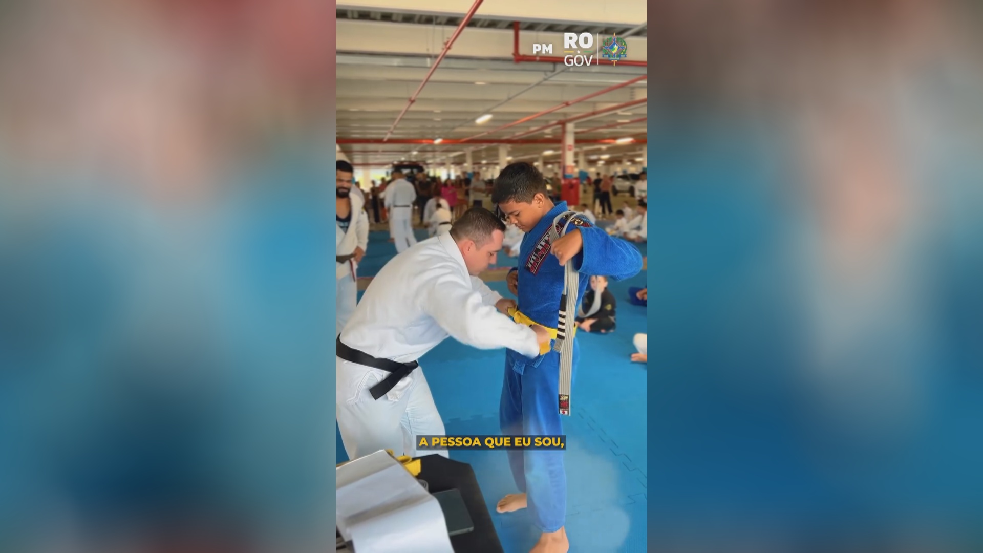 Projeto Educando com as Artes Marciais encerra ano com exames de Karatê e graduação de Jiu-Jitsu em Ji-Paraná