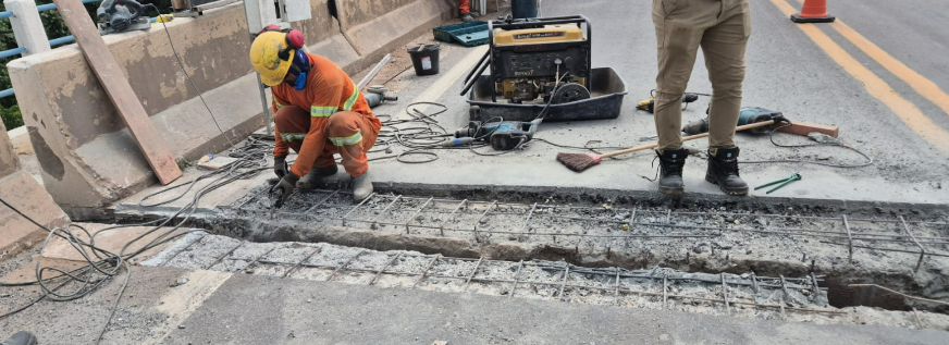 PRF alerta sobre interdição da ponte do Rio Machado