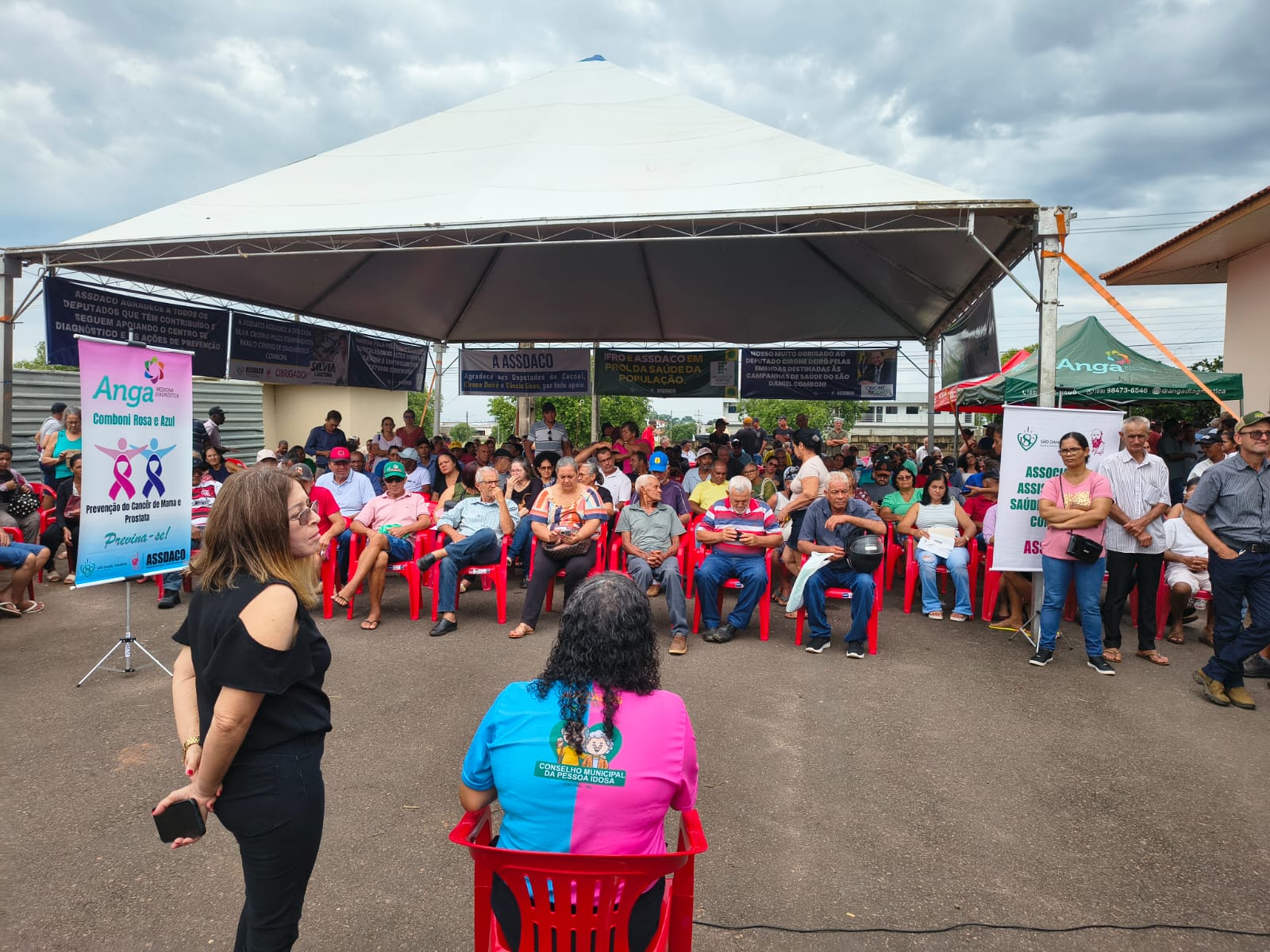 Campanha Comboni Azul e Rosa mobiliza centenas de pessoas em Cacoal