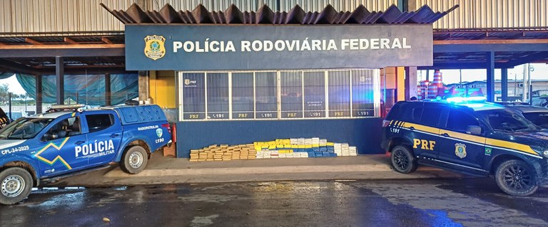 Forças policiais retiram drogas das ruas