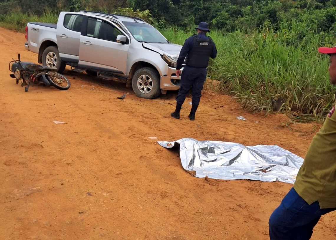 Motociclista morre em colisão na RO-133