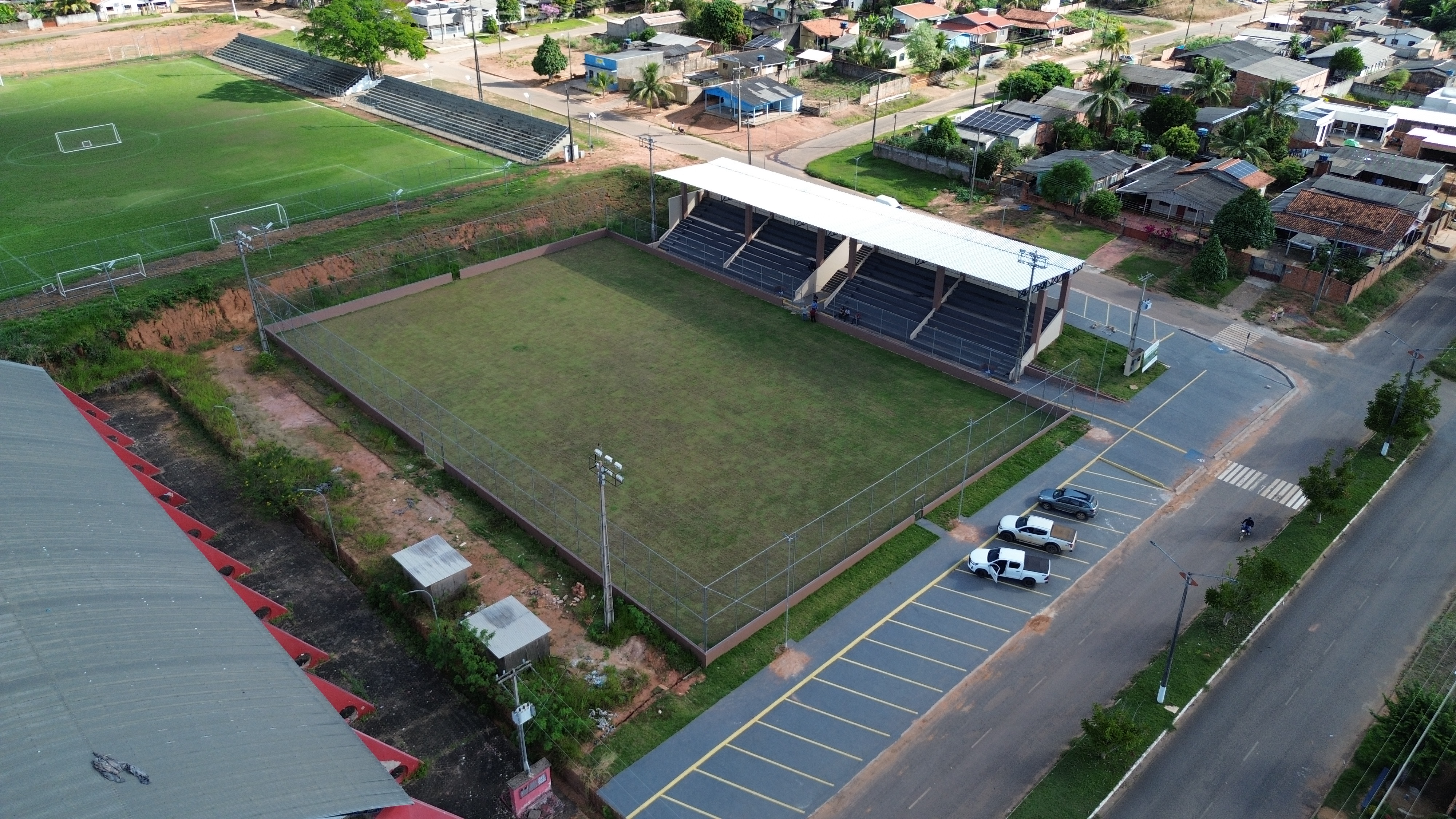 Nova Brasilândia ganha complexo esportivo revitalizado com apoio de Cirone Deiró