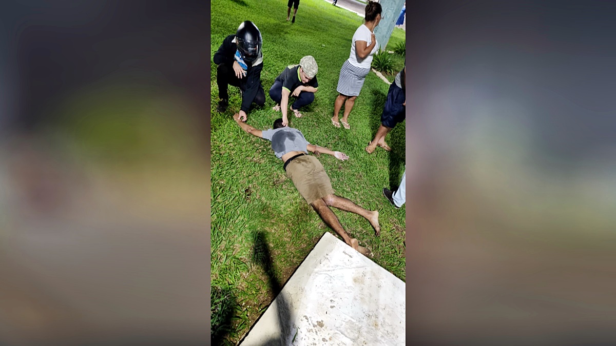 Homem morre após queda em estrutura pública na região central de Vilhena