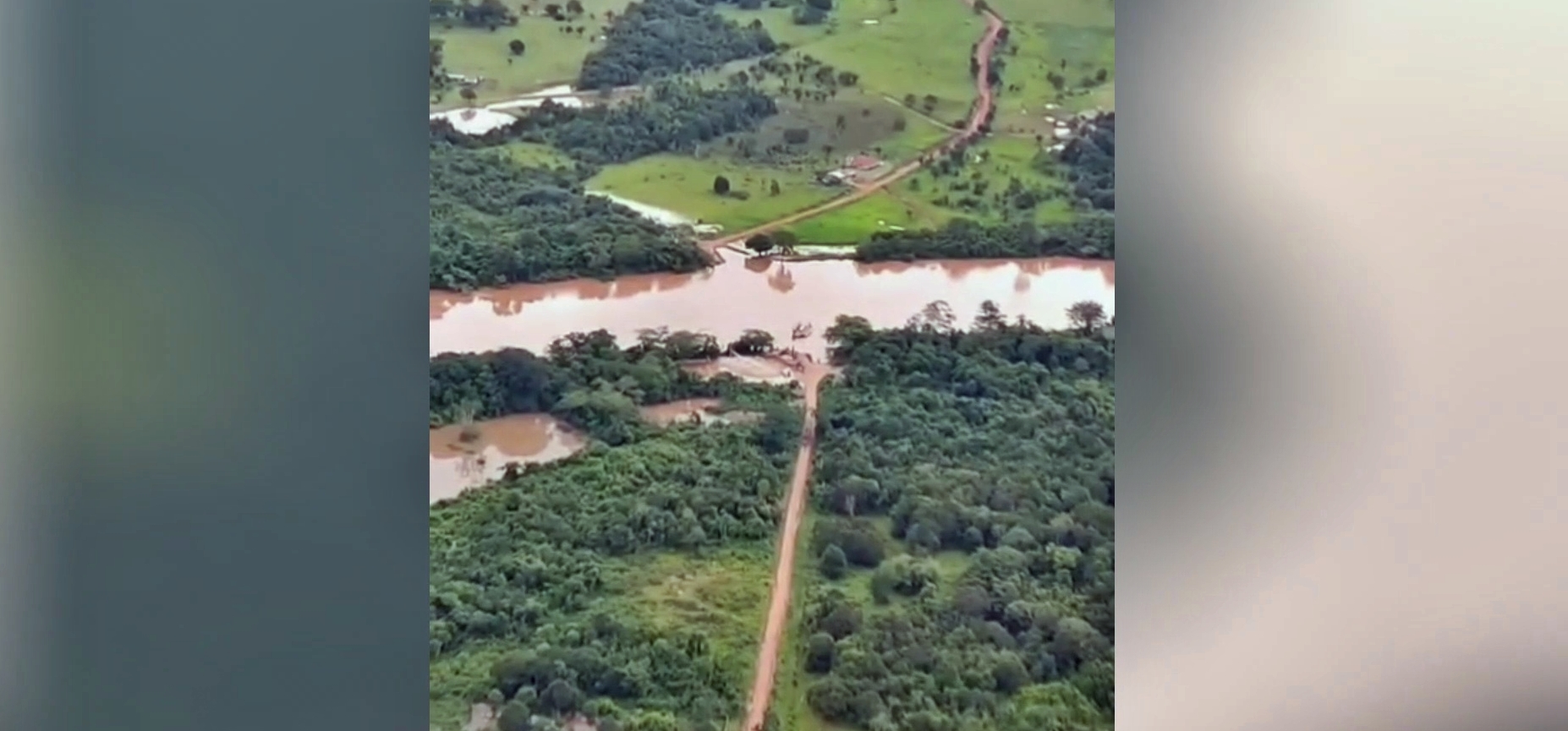Cheia do Rio Machado já transforma paisagem rural de Cacoal e acende alerta para área urbana