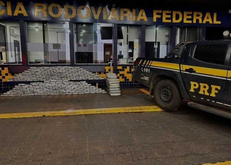 Caminhoneiro de Cacoal é preso transportando quase 300 quilos de supermaconha