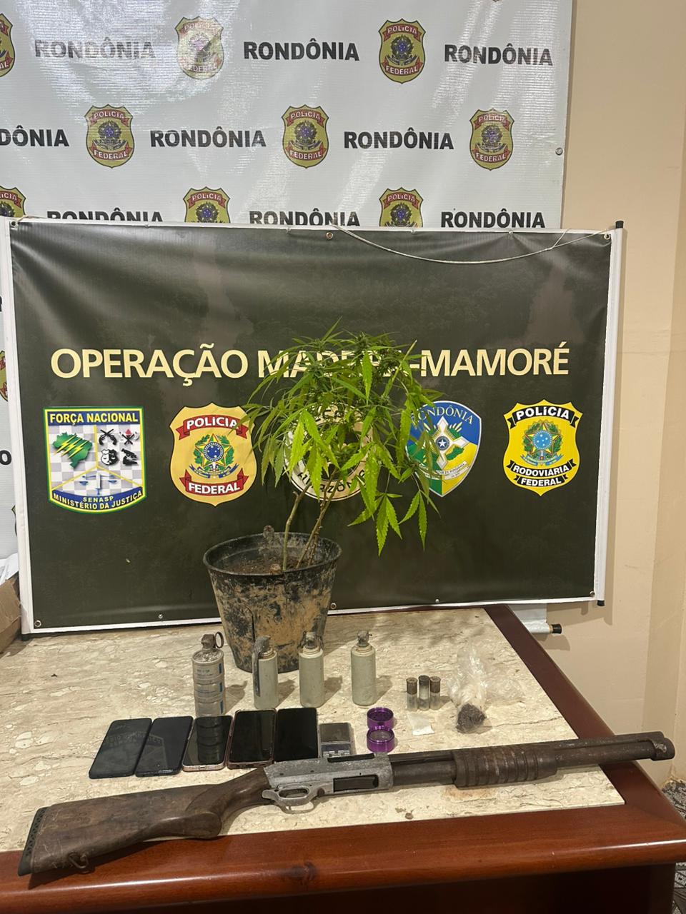 PF e PM prendem em flagrante mulher por posse ilegal de artefatos explosivos e posse ilegal de arma de fogo