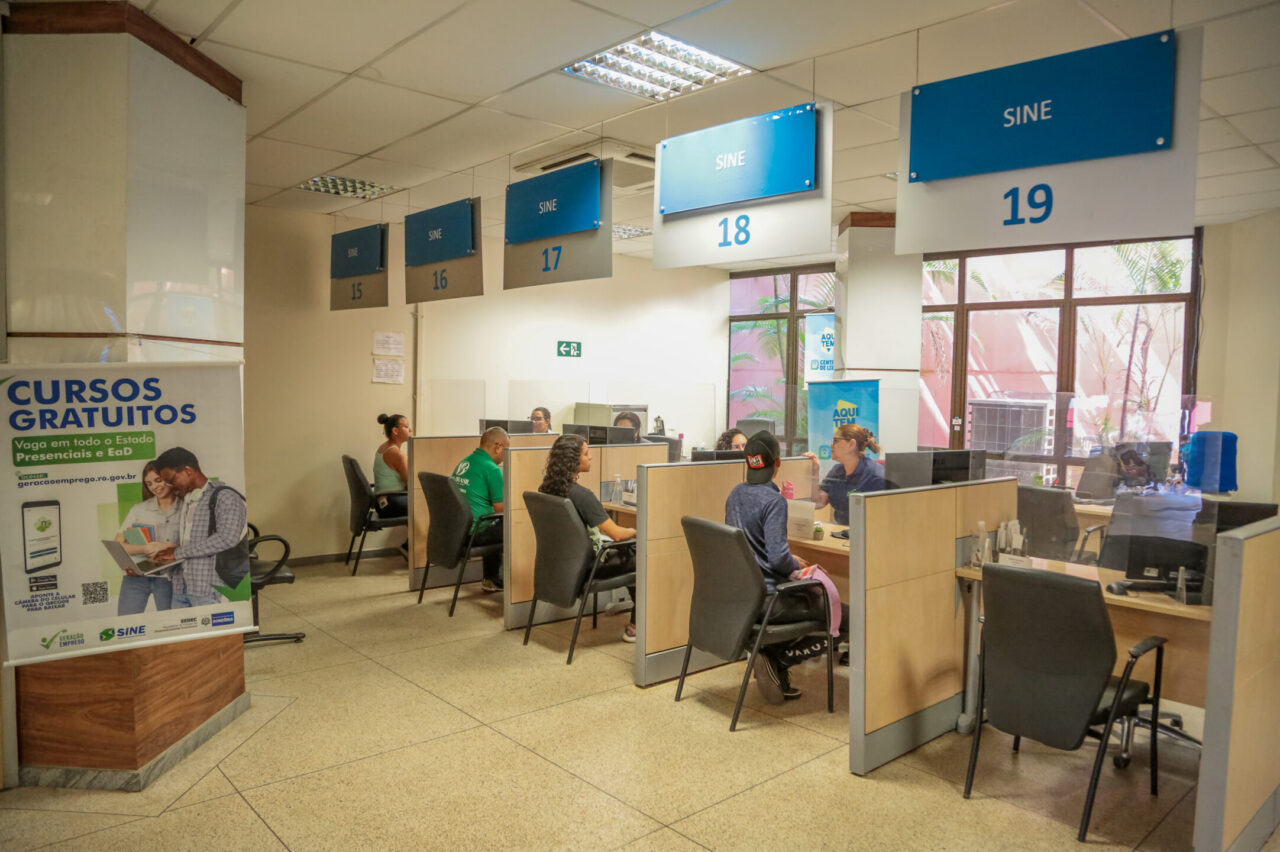 Governo de RO inicia ano com oferta de mais de 2 mil vagas de emprego disponíveis no Sine Estadual