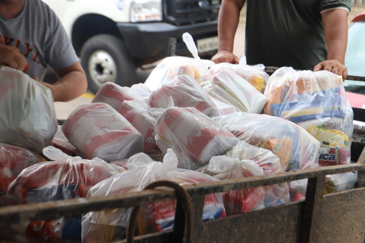 Inscrições da 1ª Corrida da Polícia Penal resultam em doações de alimentos para instituições sociais, em Porto Velho