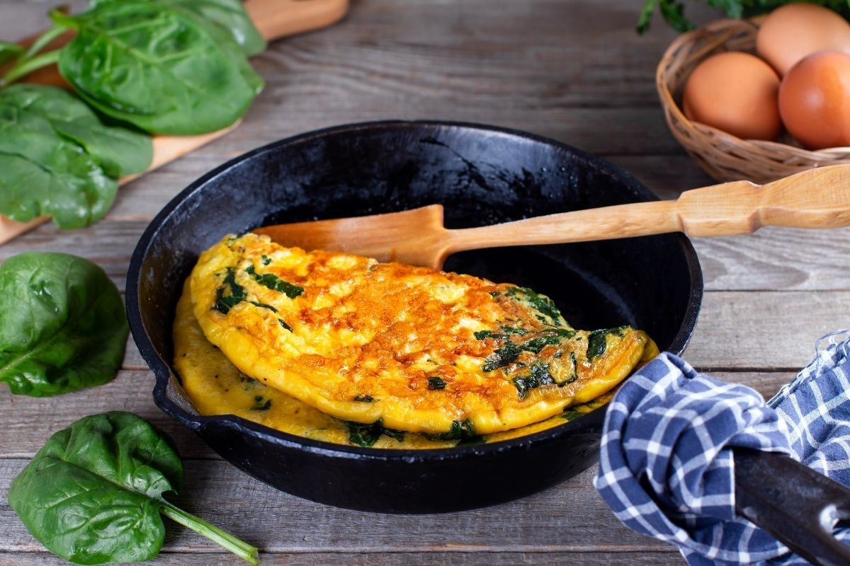 Omelete nutritivo para qualquer situação
