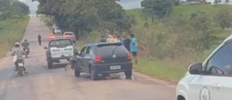 Choque entre automóveis na RO-383 termina com morte