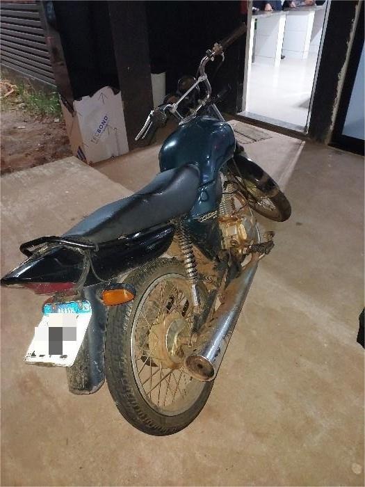 Motocicleta furtada é recuperada em Cacoal