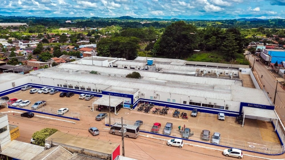 Postagem na internet do hospital municipal de Jaru, é destaque em todo o Estado