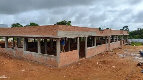 Obras de UBS em Buritis alcançam 45%