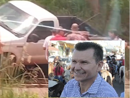 Acidente no centro de Colorado causa morte de ex-prefeito