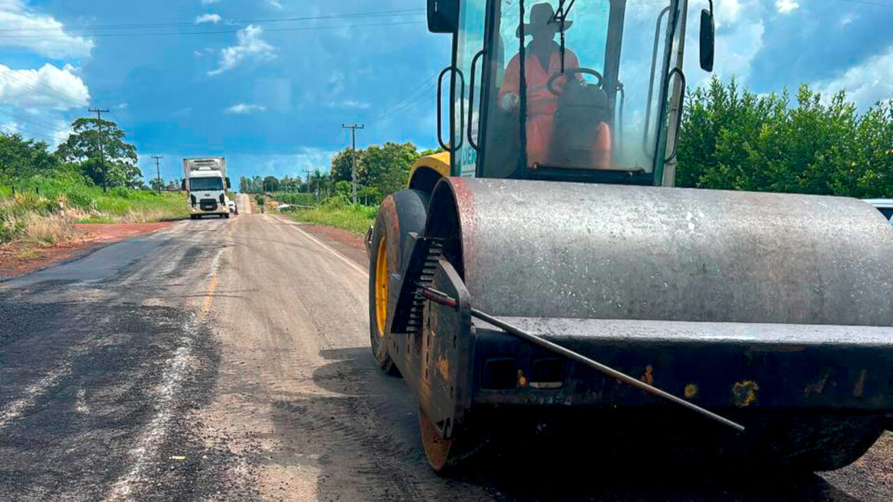 Obras viárias melhoram segurança e mobilidade na RO-471 em Ministro Andreazza